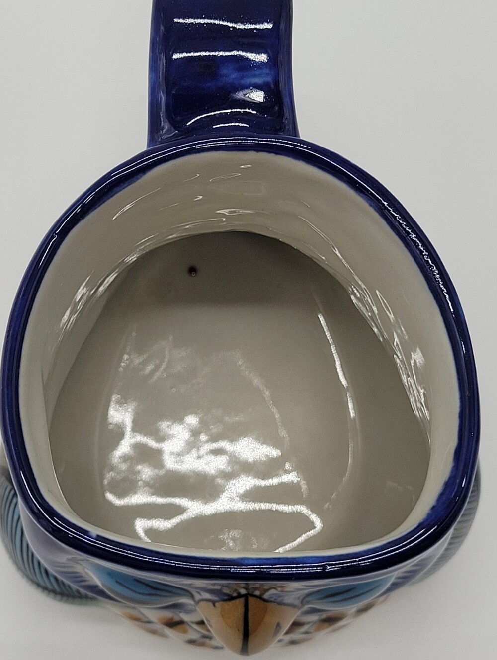 Fair Trade Owl Ceramic Pottery Coffee Mug Ken Edwards Trained Guatemalan Artisan - Picture 8 of 13
